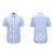 韦路堡（VLOBO word）VY2201005 夏季衬衫工作服男士短袖衬衫短袖衬衫工作服(码数备注) g 蓝色 XL 