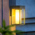 花园别墅（HuaYuanBieShu）户外防水壁灯室外过道墙灯太阳能别墅走廊现代简约庭院阳台门灯 太阳能款