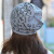 帽子女夏季薄款光头时尚透气月子帽百搭春秋睡帽 M63-小字母-浅灰色 S(54-56cm)