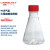 LABSELECT甄选 17311 500ml 三角细胞培养瓶摇菌瓶锥形透气盖PC玻璃瓶 ,1个/包,12个/箱