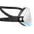 京健康电动口罩kn95智能3d立体新风透气眼镜不起雾电子呼吸罩防雾 炫酷黑白各1个+1盒滤芯 (共9片