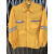 铁路反光工作服反光衬衣防护衬衣 明黄色 S