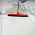 雨杨红色地刮地面刮水器海绵地板大号刮子卫生间魔术扫水扫把 45cm (杆长125cm)