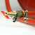 消防卷盘软管 20米25米 19mm自救水管水带转盘消火栓箱水带卷盘 20米红色卷盘配挂架