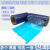 蓝色pe保护膜带胶自粘保护膜蓝色门窗铝板不锈钢蓝色贴膜板材贴膜 蓝膜120cm*100m 5丝中粘