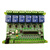 悦津（（12V-24V）6路输出+6路输入）Modbus继电器模块 开关量输入输出RS485/TTL/PLC单位：个