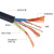YC橡胶电缆线2/3/4芯1 1.5 2.5 6 10平方铜芯电线软线护套线 国标4芯4平方 1卷