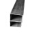 德岐 黑方管 钢材 直角方通 6米/根 焊接铁方管 黑矩管  6米价 200*300 5.5mm 