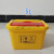 方形锐器盒塑料康宝针头5升医疗废物8垃圾桶10L一次性利器盒 3L