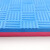 海斯迪克 跆拳道地垫 商场eva泡沫拼接地垫 红蓝-五道纹4.0cm厚 1*1米 HKxy-35