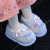 WOWFOND 儿童保暖棉鞋 可爱卡通防滑保暖防寒鞋 26/27码 内长16.5cm 款式可选 3色可选 2双起购 GY1
