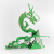 魔客3D立体金属拼图天蝎座守护神机械蝎子王DIY拼装模型喷火神兽青龙 青龙（绿色）