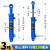 鸣驰 小型单双向液压油缸油顶液压泵站 100行程 
