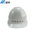 安科 安全帽国标加厚abs电力施工建筑安全帽工程防护头帽 免费印字透气A3型白色