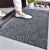 商用地垫防滑地毯可裁剪除尘去污脚踏垫环保菠萝纹条纹脚垫 深灰色 50x80cm