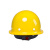 懒牛国标安全帽工地ABS 玻璃钢加厚透气-黄色电力建筑领导用头盔