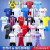 丽都依臣 世界杯足球俱乐部男女球迷巴西班牙球衣阿根廷国家队服套装 曼L主场 S（160-165CM） 