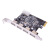 E3-PCE9990-4A电脑PCI-E转4口USB2.0扩展卡FG-EU20-V6T-04E1I
