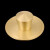 纯铜圆形单孔拉手金色美式衣柜门抽屉中式橱柜实心方形黄铜小拉手 A1长宽30mm