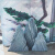掌观雪浪石切片组合园林庭院景观石泰山石枯山水石头假山室内造景摆件 精品4米4块组合 高度60厘米左右