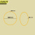 京洲实邦【乳胶圈100g】牛皮筋黄色橡皮筋乳胶圈橡胶圈橡皮圈JZSB-9449B