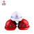 实环 REAL RING中国交建安全帽中交帽子一二三条杠头盔领导施工监理透气定制印刷 M型蓝色一杠中交