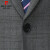 皮尔卡丹（pierre cardin）2024新款男士格子西服套装韩版修身小西装商务休闲两件套 灰色 M 建议体重(斤)85-100