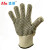 孟诺耐高温350防护手套耐磨散热快双面使用双面硅胶乳点手套Mn-gr350 Mn-gr350