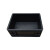 定制黑色防静电周转箱长方形塑料零件盒子方盘带盖物流箱分格收纳箱子 400*300*148