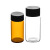 kuihuap 葵花玻璃样品瓶 透明棕色玻璃螺口样品瓶3-50ml 50ml透明,50个起订 