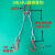 熙尚钢丝绳吊具起重吊具组合压制吊装钢丝绳吊钩吊具起重索具两腿 2T2腿3m 钢管钩