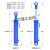 适用于定制沭露适用于定制5吨单向液压油缸小型升降平台材质油封抛光内壁江苏配件大全 内径63 杆径35 行程600  单向