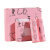 加厚快递袋粉色卡通印刷袋防水物流包装袋子打包袋塑料袋 粉色卡通小熊款 20*50cm 【1捆100只】