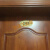 门牌号码定门牌贴出租房宿舍宾馆楼层数字标识牌亚克力番茄 301 长19厘米X高9厘米