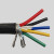 国标铜阻燃五六芯RVVP5 6 7芯*0.3 0.5 0.75屏蔽信号控制电缆线 5芯0.15平方(5米)