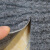 七彩阁 双条纹绒面地垫地毯 PVC防尘进门垫防滑垫 单位：张 灰色50cm*80cm