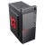 富士康桌面台式机箱M-ATX小主板手提式办公游戏机箱 M8黑色-3.0版本 空箱