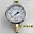 YN60耐震压力表真空负压油液压水气压1/4PTM14*1.5不锈钢抗震径向 0-0.6MPA/6KG（螺纹M14*1.5)