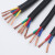 佳雁 电线电缆VVR/RVVZ 3*16平方国标阻燃铜丝电缆线 3芯软护套线 1米