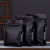 定制侧开窗八边茶叶自封袋加厚铝箔大小包装袋子密封装散茶红色绿茶 黑色[三两袋]16-24-侧7厘米小 [20]个袋子_[20]个袋子