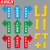 京洲实邦 磨砂防滑指示牌参观通道人行通道标识十型T型一型位置定位标识 25*40cm01款ZJ-1564