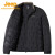 吉普（JEEP）羽绒服男2022冬季新款立领白鸭绒保暖外套潮户外男装 品牌黑 M/170