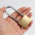 梅花（BLOSSOM）铜挂锁 防水防锈门锁 长梁锁头学生抽屉柜门锁BC074L