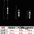 甩棍防身武器保安甩辊甩鞭车载自卫甩棒摔棍伸缩三节棍 26寸合金钢【悍马黑 +2礼 】