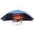 倘沭湾工地安全帽遮阳帽檐戴在安全帽上的防晒防雨伞施工防晒大太 天蓝色防晒防雨 伞宽直径70cm