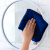 适用于家政保洁专用毛巾吸水加厚纤维擦头发速干家用厨房清洁擦玻 方巾(棕色10条装)尺寸:30*30