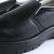 海斯迪克 安全鞋 防砸防静电鞋 钢包头 劳保工作鞋 无尘鞋HKsq-455 黑色中斤鞋 42码 