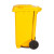 百金顿医疗垃圾桶污物桶医疗加厚垃圾桶医疗废物垃圾桶黄色脚踏款120L带脚踏