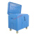 滚塑箱干冰储存箱专用超大容量320L滚塑保温冷藏耐负80度低温带 70升带轮子(可装50KG干冰)