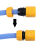 迈恻亦塑料快速接头洗车配件四分水管用通水接高压洗车水枪4分6软管一寸 塑料6分通水接